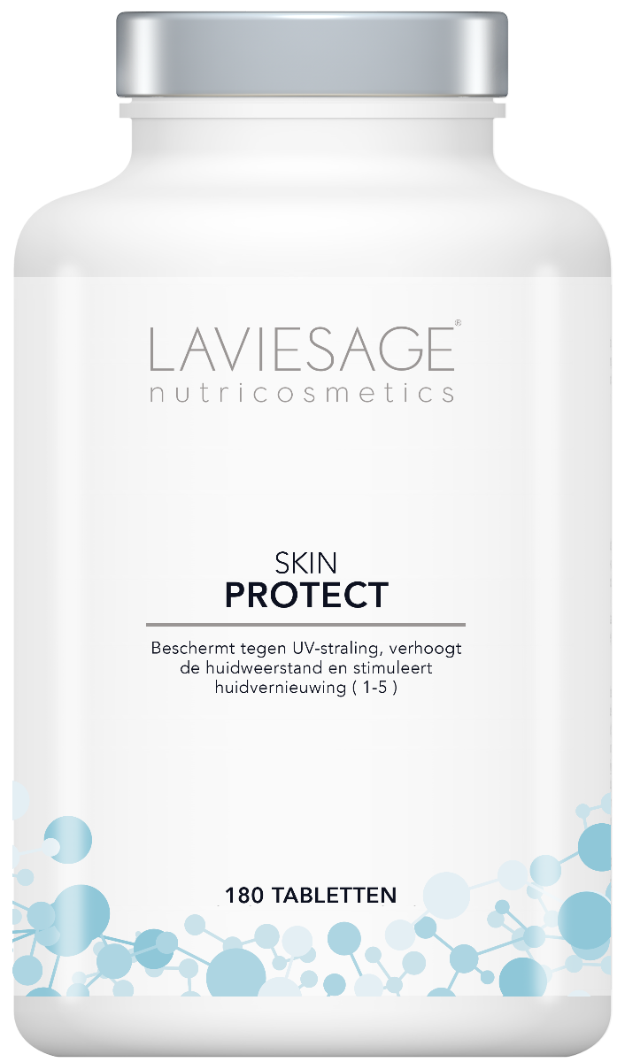 Laviesage Skin Protect beschermt tegen UV-straling, verhoogt de huidweerstand en stimuleert huidvernieuwing.