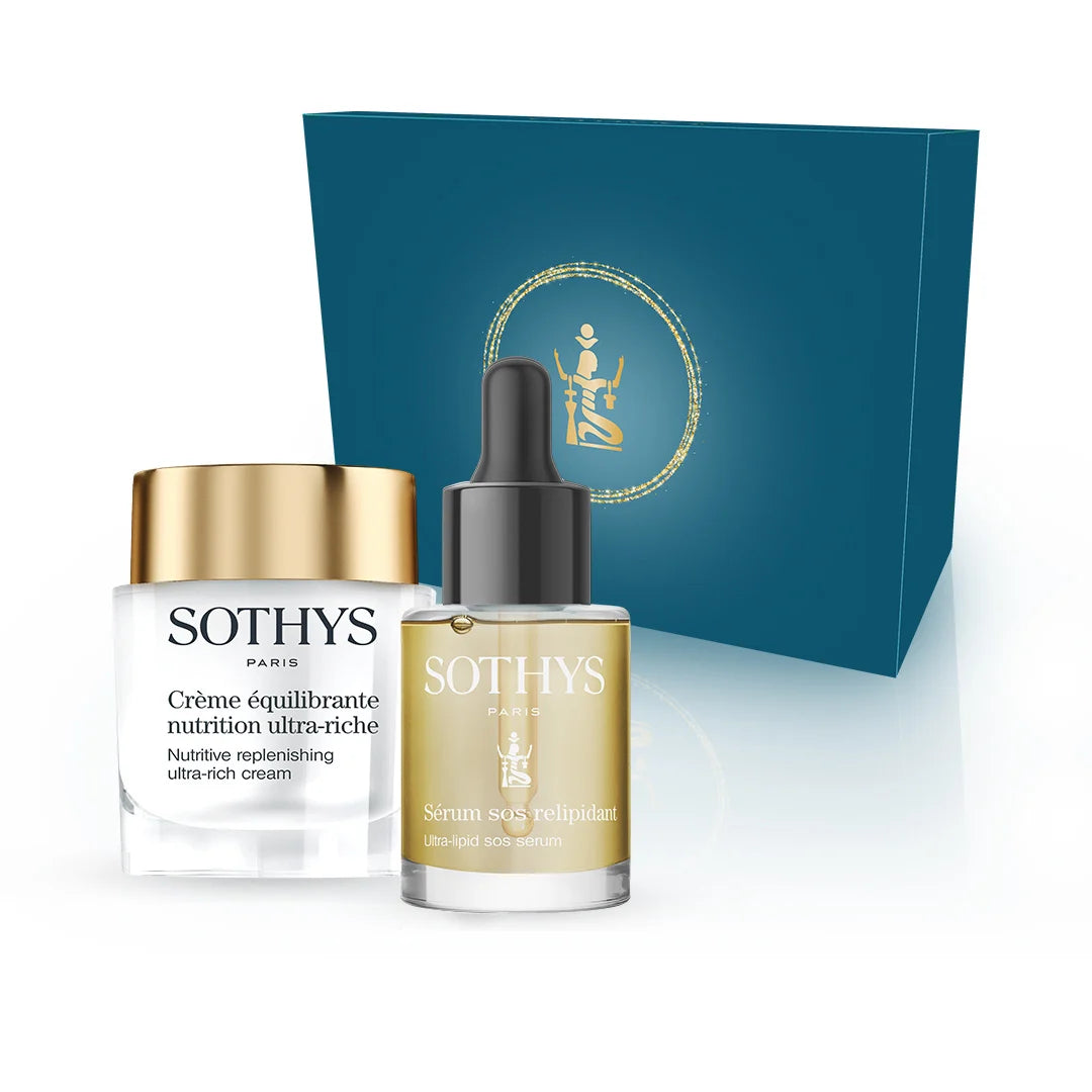 Creme Equilibrante Nutrition Ultra-Riche met Serum SOS Relipidant Sothys
