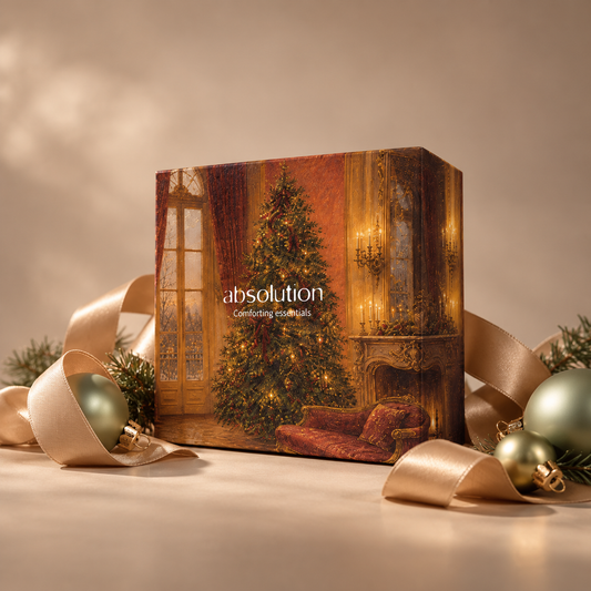 Absolution Comforting Essentials, een set bestaand uit La Crème Riche, Le Masque Riche Reconfortant en gratis L'Eau Soir et Matin