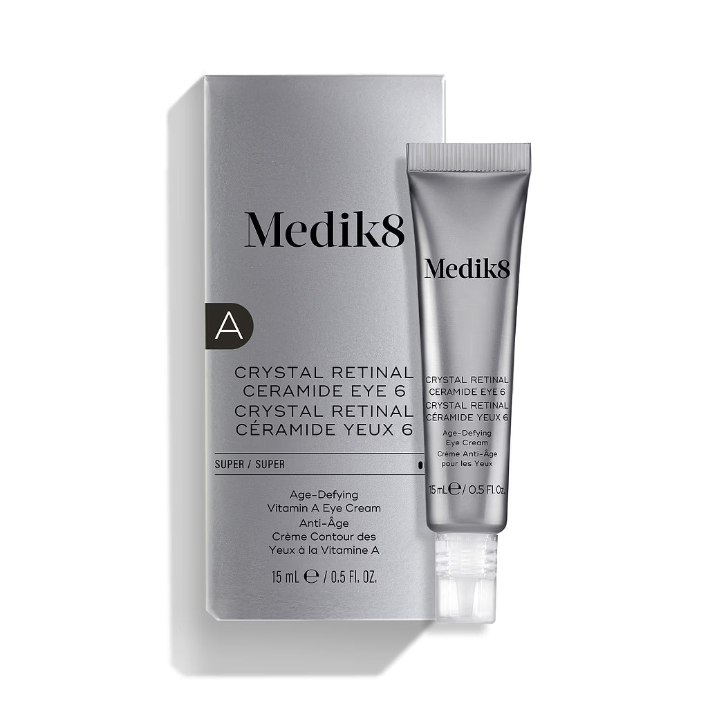 De anti-aging oog creme met retinal Vitamine A. Voor zichtbare verminderng van kraaienpootjes en donkere wallen of kringen.