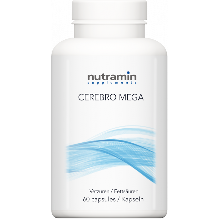De Cerebero Mega vetzuren van Nutramin is eveneens een kwalitatief, hoogwaardig omega-3 supplement, rijk aan EPA en DHA. Perfect voor ondersteuning van de huidbarriere.