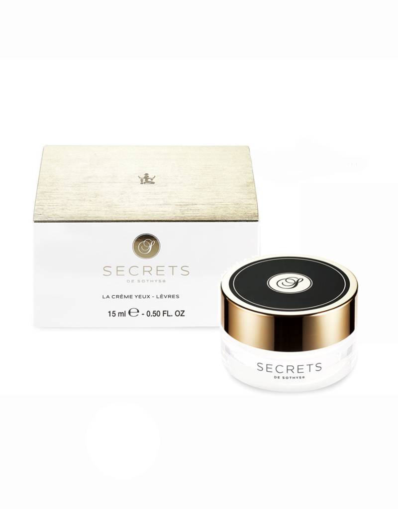 Smeltende super zachte oog- en lippencrème om de gevoelige huid weer rijk te hydrateren