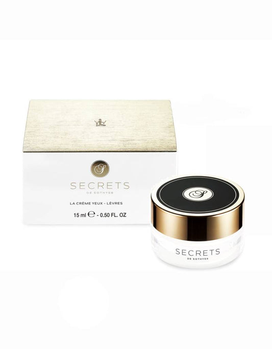 Smeltende super zachte oog- en lippencrème om de gevoelige huid weer rijk te hydrateren