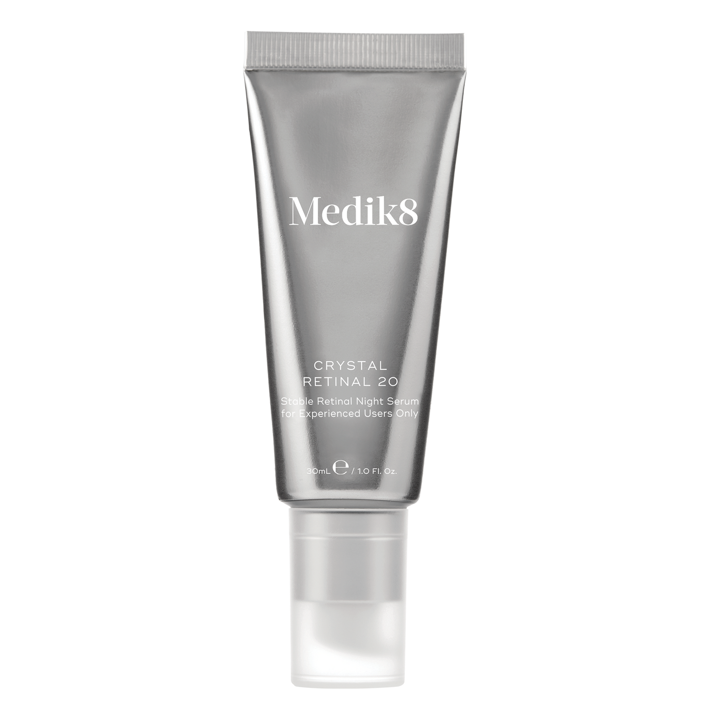 Een stabiel Retinal nachtserum met dé nieuwe generatie vitamine A. Medik8 Crystal Retinal 20 (0,2% retinaldehyde) heeft een 11 keer snellere werking dan retinol! 