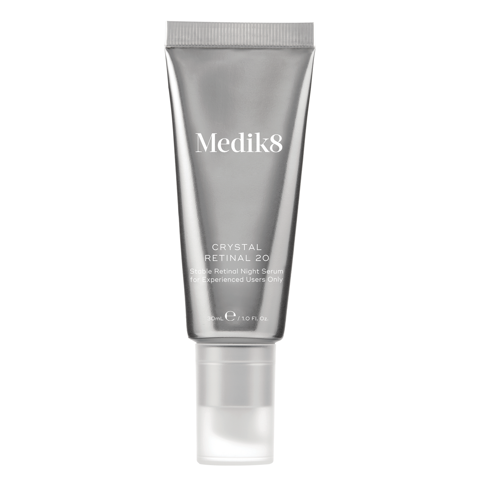 Een stabiel Retinal nachtserum met dé nieuwe generatie vitamine A. Medik8 Crystal Retinal 20 (0,2% retinaldehyde) heeft een 11 keer snellere werking dan retinol! 