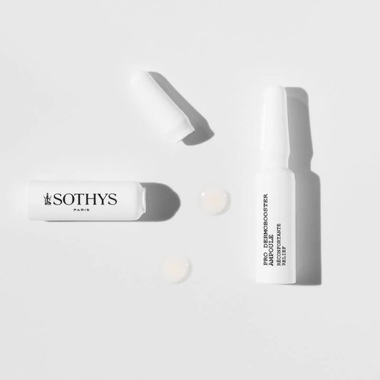Ampullenkuur voor de huid met couperose die neigt naar rosacea welke helpt om roodheden te verminderen.