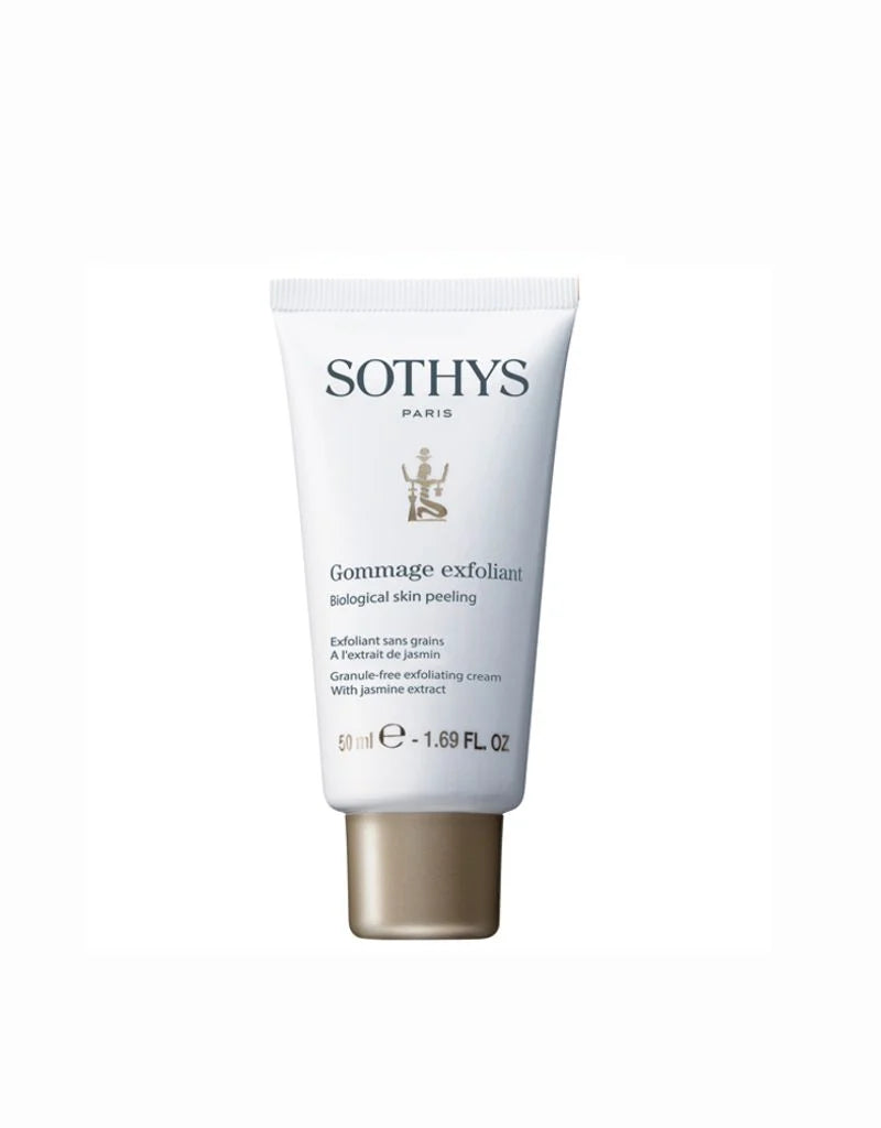 Biological skin peeling, Sothys heeft een zachte biologische skin peeler die exfolieert en helpt tegen verstopte porieën