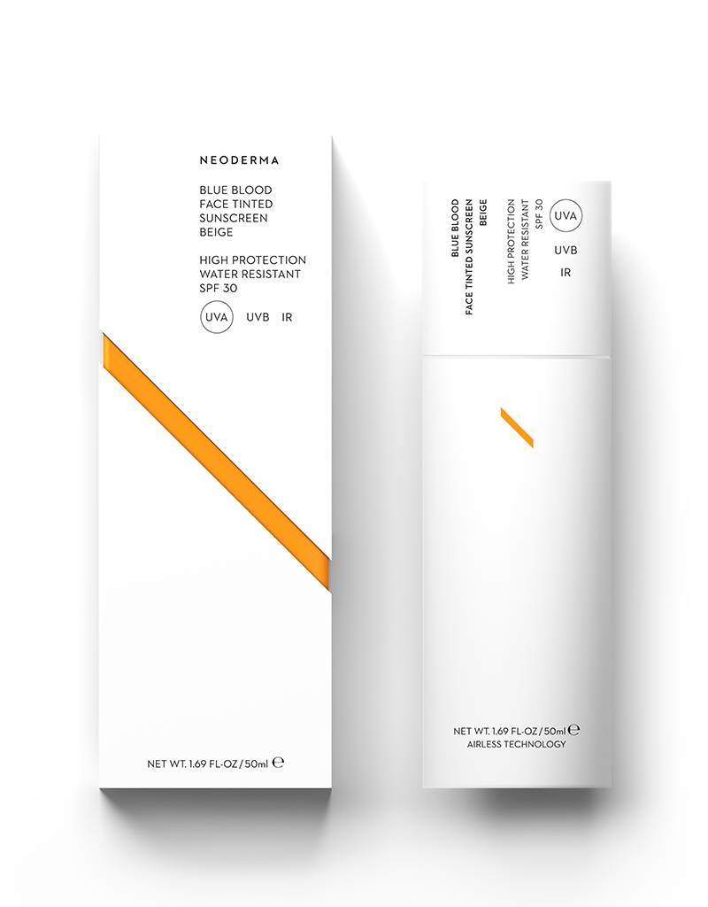 Noder Ma Neoderma Blue Blood Face Tinted Sunscreen Beige SPF30 – FacetheFaceShop