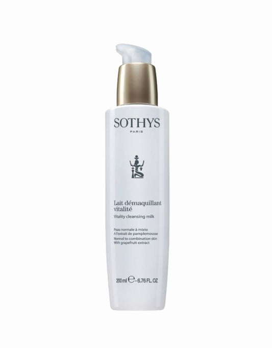 Vitality cleansing milk
Speciaal voor de normale tot gecombineerde huid. 