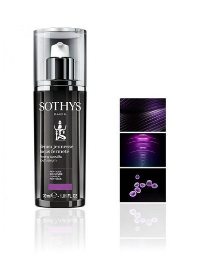 Verstevigend serum voor de ouder wordende huid. Geeft verjonging en verfrissing van de huid.