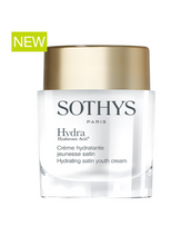 Afbeelding in Gallery-weergave laden, sothys crème hydratante jeunesse satin hydra hyaluronic Acid4 hydraterende creme voor de droge gemengde huid
